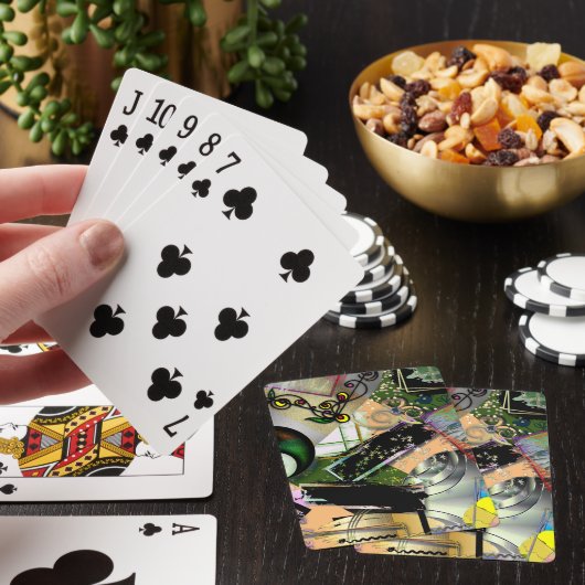 Jeu De Cartes Mess objets & symboles de conception avec effet br (In Situ)