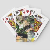 Jeu De Cartes Mess objets & symboles de conception avec effet br (dos)