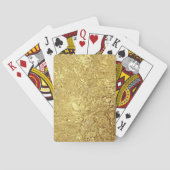 Jeu De Cartes Métallic or (dos)