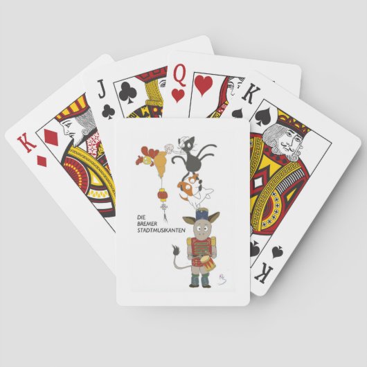 Jeu De Cartes Meurent Bremer Stadtmusikanten (dos)