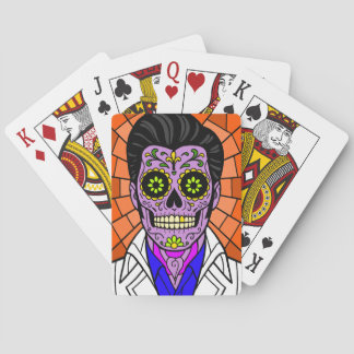 Jeu De Cartes Mexican Elvis Stained Glass Playing Cards