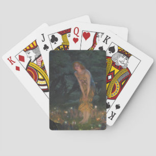 Jeu De Cartes Mi-été (par Edward Robert Hughes)