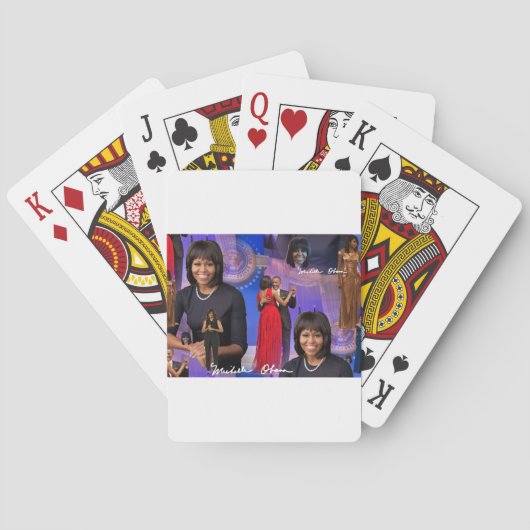 Jeu De Cartes Michelle Obama (dos)