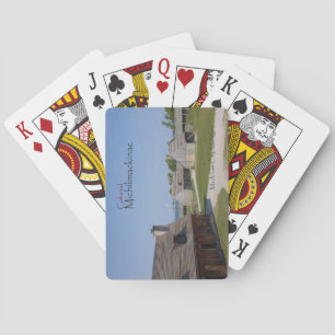 Jeu De Cartes Michilimackinac colonial jouant aux cartes
