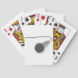 Jeu De Cartes Microphone de studio
