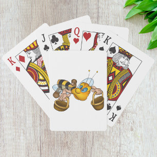 Jeu De Cartes Miel abeille avec paniers Amusants Animation Bee