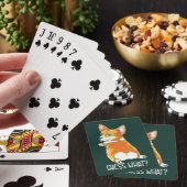 Jeu De Cartes Mignon Corgi Chien Fessier Devinez Quel Gag (In Situ)