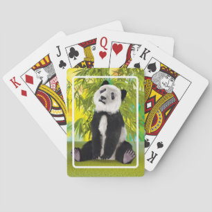 Jeu De Cartes Mignon Ours Panda Kawaii Amoureux des Animaux Cade