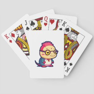 Jeu De Cartes mignon philosophe axolotl