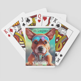 Jeu De Cartes Mignonne carte à jouer pour chien