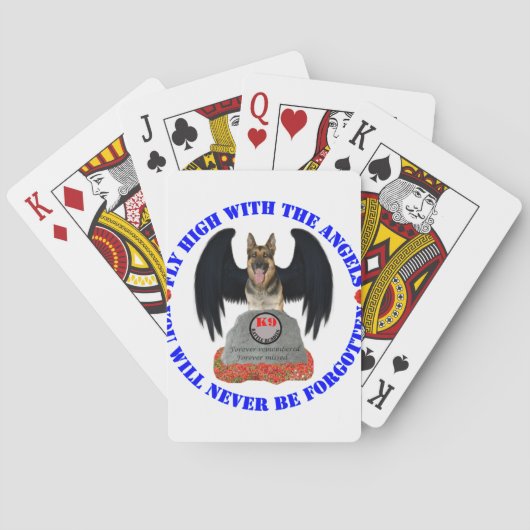 Jeu De Cartes Military Working Dogs (dos)
