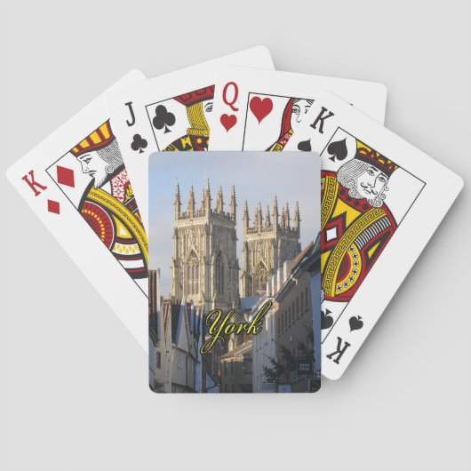 Jeu De Cartes Minster Angleterre (dos)