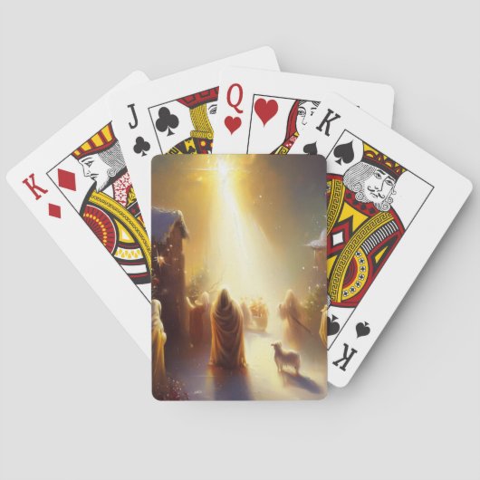 Jeu De Cartes Miracle de Noël (1) (dos)