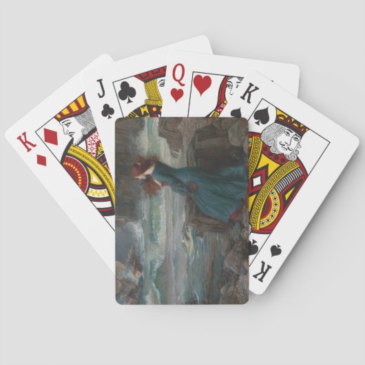 Jeu De Cartes Miranda (par John William Waterhouse) (dos)
