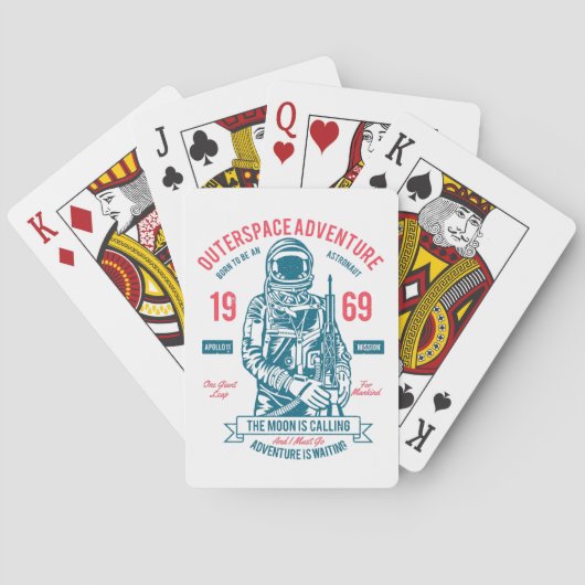 Jeu De Cartes Mission Patriotique Apollo 11 (dos)