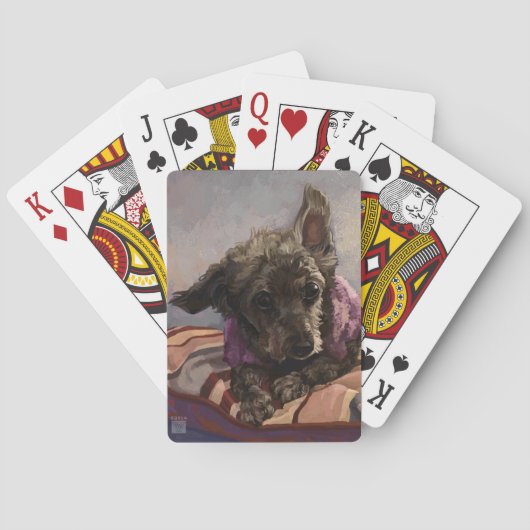Jeu De Cartes Misty le Caniche (dos)