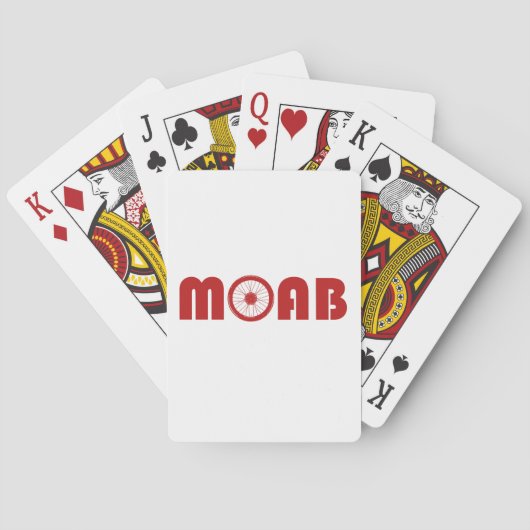 Jeu De Cartes Moab (Roue à vélo) (dos)
