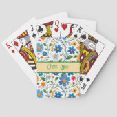 Jeu De Cartes Mod Abstract Flowers Theme (dos)