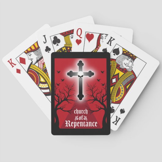 Jeu De Cartes Mode Gothique Post Punk (dos)