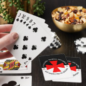 Jeu De Cartes Modèle Chevalier Alpha-Omega Non Nobis Domine (In Situ)