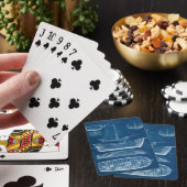 Jeu De Cartes Modèle de navire antique II (In Situ)