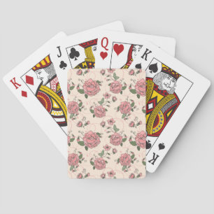 Jeu De Cartes Modèle floral 5