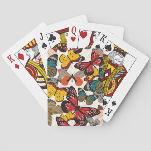 Jeu De Cartes Modèle floral rétro