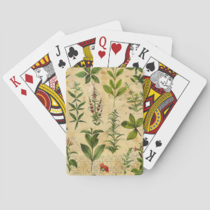 Jeu De Cartes Modèle Floral Vintage mignon