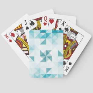 Jeu De Cartes Modèle géométrique abstrait d'arrière - plan de