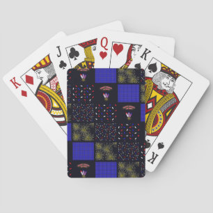 Jeu De Cartes Modèle patchwork du 4 juillet - 4 juillet