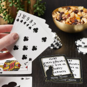 Jeu De Cartes Modèle photo de garde-cadres de chats Jouer des ca (In Situ)