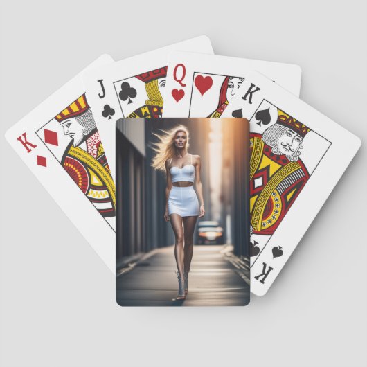 Jeu De Cartes Modèle professionnel ultra-beau Playard (dos)