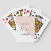 Jeu De Cartes Modern Love Laugh Motivation positive (dos)