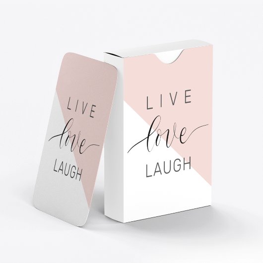 Jeu De Cartes Modern Love Laugh Motivation positive