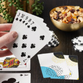 Jeu De Cartes Moderne, simple, amusant, style Memphis art géomét (In Situ)