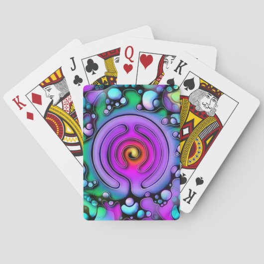 Jeu De Cartes Modes de vie - Art Neurographique Motif 2 (dos)