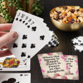 Jeu De Cartes Modifier le texte - Quand la reine est heureuse -  (In Situ)