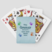 Jeu De Cartes Modifier N'IMPORTE QUEL Texte - Ce Grampy Appartie (dos)