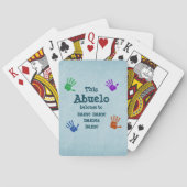 Jeu De Cartes Modifier N'IMPORTE QUEL Texte - Cette Abuelo appar (dos)