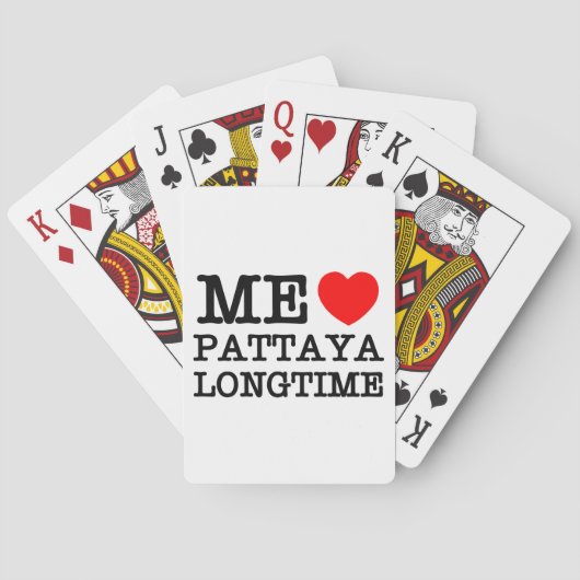JEU DE CARTES MOI AIME PATTAYA LONGTIME (dos)