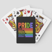 Jeu De Cartes Mois de la fierté LGBT (dos)