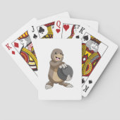 Jeu De Cartes Mole à Bowling avec Bowling balle (dos)