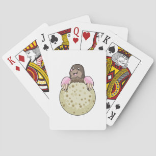 Jeu De Cartes Mole with Moon