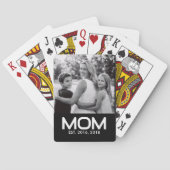 Jeu De Cartes Mom Established Bold Black Photo (dos)