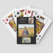 Jeu De Cartes Mom Established Modern Script Black 3 Photo (dos)