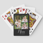 Jeu De Cartes Mom Established Script Black 3 Photo  (dos)