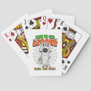 Jeu De Cartes Moment Mignon et Drôle pour une Momie Effrayante