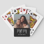 Jeu De Cartes MomEstablished Script Black Photo (dos)