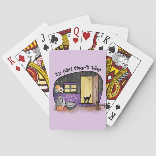 Jeu De Cartes Mon premier camp-O-Ween | Halloween Camping (dos)