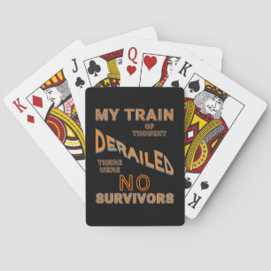 Jeu De Cartes Mon train de pensée/MME ORANGE